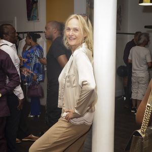 Exclusif - Alexandra Vandernoot lors de la soirée Focus Cameroun 2, un voyage culturel, par Nathalie Garçon à la Galerie Vivienne à Paris le 10 juillet 2023. Imaginé avec l'ambassade du Cameroun à Paris et le théâtre de la ville de Paris. C'est un happening mêlant plusieurs artistes et créateurs : du design, de la coiffure, de la danse, de l'art urbain, de la mode....

© Jack Tribeca / Bestimage