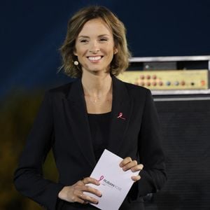 Exclusif - Isabelle Ithurburu - Soirée de lancement "Octobre Rose" organisée par l'association Ruban Rose présentée par I. Ithurburu à Paris le mardi 30 septembre 2025.

© Coadic / Ausset-Lacroix / Bestimage