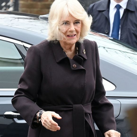 Camilla Parker Bowles, reine consort d'Angleterre, visite le Centre de ressources pour femmes asiatiques AWRC à Londres. ALPHA AGENCY / BESTIMAGE