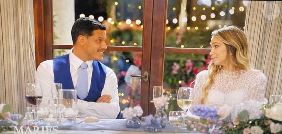 Clémence épouse Malik dans "Mariés au premier regard". M6