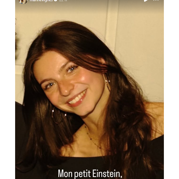 "Mon petit Einstein, être de lumière... continue de briller et nous éblouir. Je t'aime"

Marine Vignes fête l'anniversaire de sa fille Tess