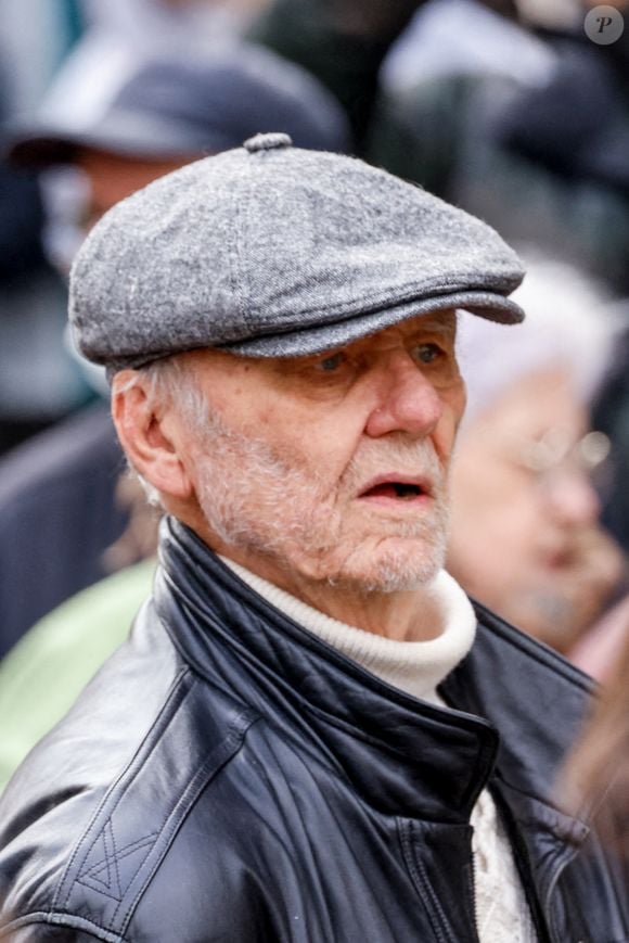 Christian Brincourt - Obsèques de Jean-Pierre Pernaut en la Basilique Sainte-Clotilde à Paris le 9 mars 2022.

© Cyril Moreau / Bestimage