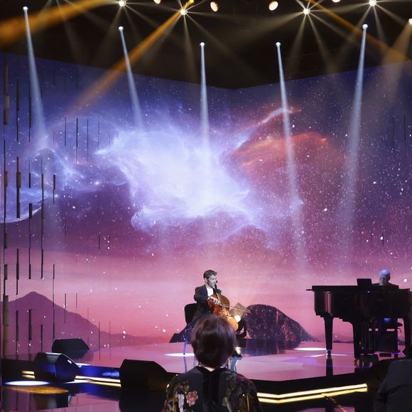 Exclusif -Gautier Capuçon, lors de l'enregistrement de l'émission "La Boîte à secrets", présentée par F.Bollaert et diffusée le 10 octobre 2025 sur France 3, dans les studios du Lendit à Saint-Denis, Seine Saint-Denis, France, le 22 septembre 2025. © Jack Tribeca/Bestimage