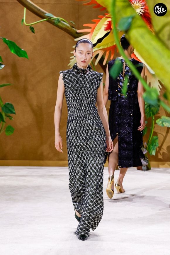 Défilé de mode Chanel Collection Haute Couture Automne/Hiver 2026-2027 lors de la Fashion Week de Paris (PFW) au Grand Palais, à Paris, France, le 7 juillet 2026. © Bestimage