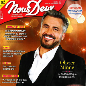 La première de couverture du numéro 4094 de "Nous Deux"