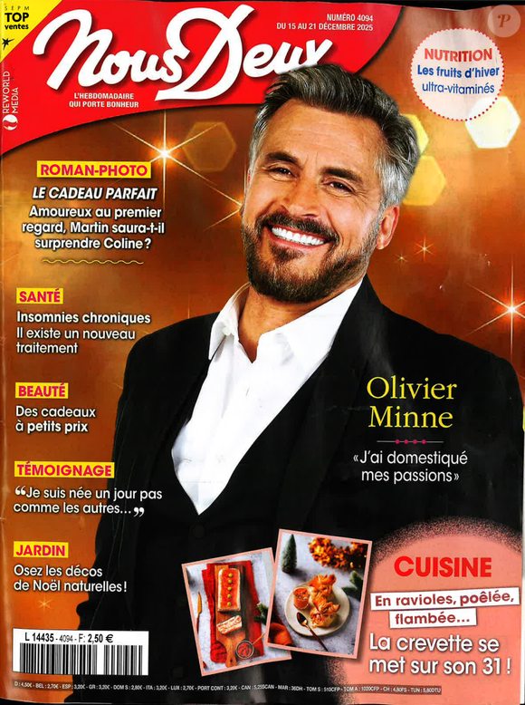 La première de couverture du numéro 4094 de "Nous Deux"