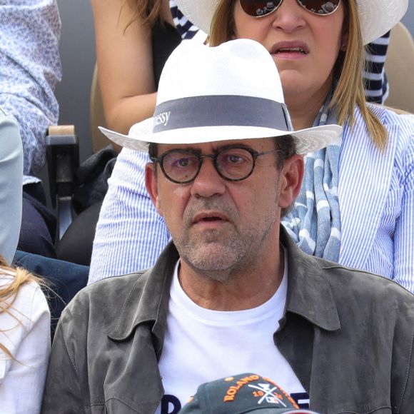 Michel Sarran dans les tribunes lors des Internationaux de France de tennis à la salle Roland-Garros le 29 mai 2019 à Paris, France. Photo by Nasser Berzane/ABACAPRESS.COM