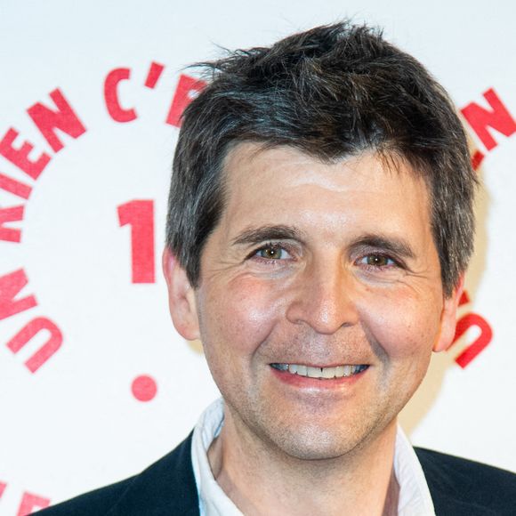 Thomas Sotto au dîner de gala Un Rien C'est Tout au Musée de l'Arme à Paris, France, le 07 mars 2024. Photo par Aurore Marechal/ABACAPRESS.COM