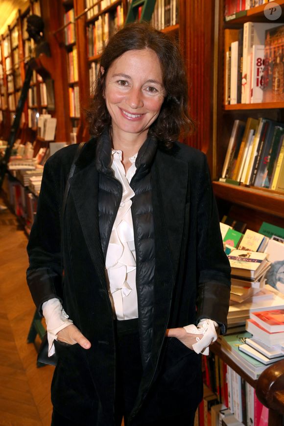 Marion Ruggieri (Journaliste de « Elle ») - Eve Ruggieri dédicace son livre « Au cas où je mourrais » à la Librairie Galignani à Paris, France. Le 12 Octobre 2023. 
© Bertrand Rindoff / Bestimage