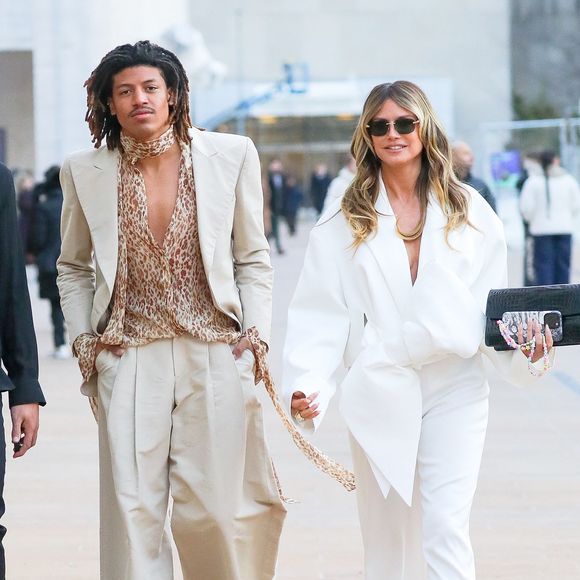 Heidi Klum et son fils Henry Samuel à la première de "Project Hail Mary" à New York City.

Photo : Backgrid USA / Bestimage
