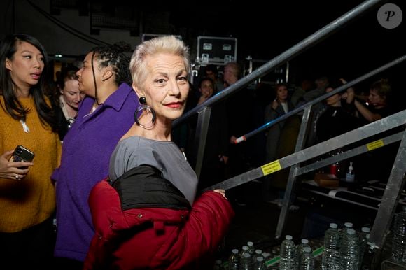 Touchée, Lio a rapidement relayé les deux messages sur son propre compte Instagram.
Exclusif - Lio - Backstage - Enregistrement du concert "Nos voix pour toutes", au profit de La fondation des femmes, à l'Adidas Arena à Paris, diffusée le 11 décembre sur TMC
© Cyril Moreau-Coadic Guirec / Bestimage