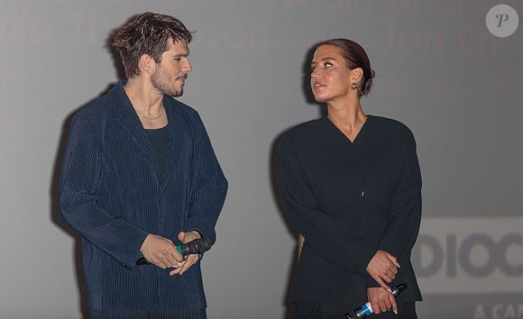 François Civil, Adèle Exarchopoulos - Avant-première du film "L'amour Ouf" au Kinepolis de Lomme près de Lille le 13 octobre 2024. © Stéphane Vansteenkiste/Bestimage