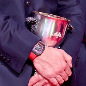 Pierre Casiraghi durant la cérémonie d'intronisation des nouveaux membres du Yacht Club de Monaco ainsi que la remise des YCM Awards-Trophée Credit Suisse 2025, présidé par le prince Albert II de Monaco, le 16 décembre 2025, au Yacht Club de Monaco. Le titre de "régatier du Y.C.M. de l'année 2025" a été remporté par Pierre Casiraghi. Ce sont les membres du Club qui ont voté et choisi entre plusieurs régatiers. © Bruno Bebert / Bestimage