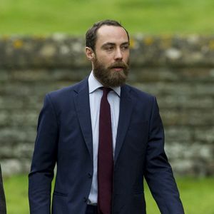 Michael Middleton, James Matthews le fiancé de Pippa et James le frère de Pippa -  Le duc et la duchesse de Cambridge en famille à la messe de Noël à Englefield le 25 décembre 2016.