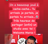 "On a beaucoup joué à cache-cache... Tu arrivais, je partais, je partais, tu arrivais... Très heureux de partager (enfin) un studio avec toi ! Welcome Marco !", a-t-il adressé à son futur collègue.
Thomas Sotto souhaite la bienvenue sur RTL à Marc-Olivier Fogiel.