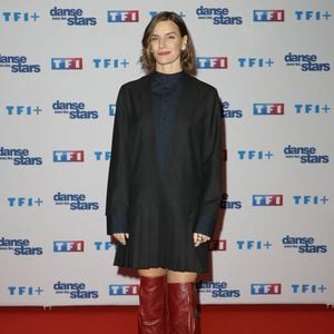 Fauve Hautot - Photocall de lancement de la saison 2026 de "Danse avec les stars" (DALS) au siège de TF1 à Boulogne-Billancourt le 18 décembre 2025. © Coadic Guirec/Bestimage