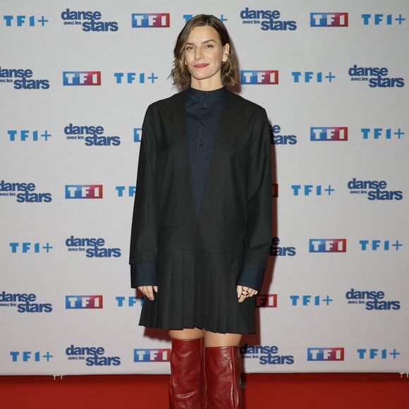 Fauve Hautot - Photocall de lancement de la saison 2026 de "Danse avec les stars" (DALS) au siège de TF1 à Boulogne-Billancourt le 18 décembre 2025. © Coadic Guirec/Bestimage