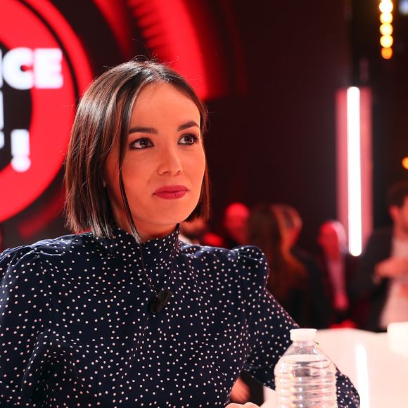 Exclusif - Agathe Auproux - Le «grand débat national» s'est invité sur le plateau de l'émission  Balance ton post! , présenté par l'animateur Cyril Hanouna sur C8  vendredi soir 25 janvier 2019. © Sebastien Valiela / Bestimage
