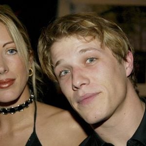 A Paris, à l'Etoile, lors de la soirée d'anniversaire de Franck LAJOUVEIGNE-COUECOU, Loana PETRUCCIANI et JEAN-EDOUARD de LOFT STORY le 6 mai 2002.
© Christophe Aubert via Bestimage
