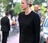 L'épouse du prince Albert est alors apparue dans un ensemble sombre, un jean et un pull.
La princesse Charlène de Monaco - La famille princière monégasque a assisté à la messe pontificale en hommage au pape François, célébrée en la Cathédrale de Monaco par Monseigneur Dominique-Marie David, le 22 avril 2025.
© Bruno Bebert / Bestimage