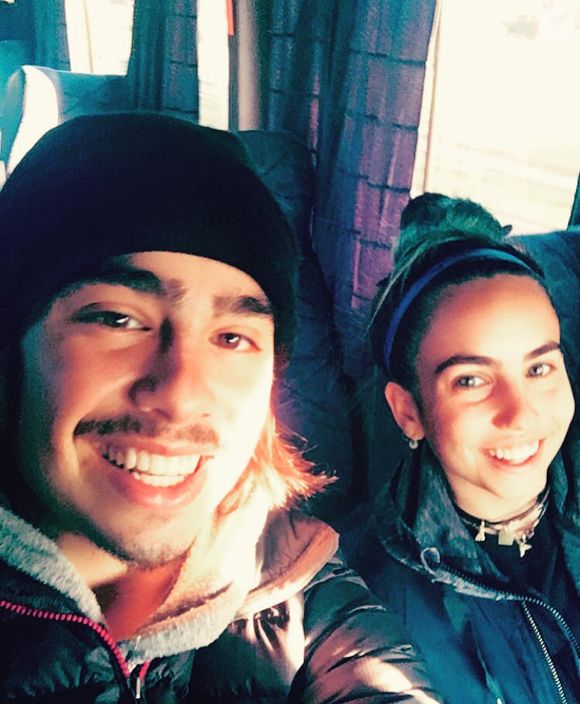 Inca Pagny et Ael Pagny, complices, sur un cliché partagé le 16 juillet 2026 sur Instagram.