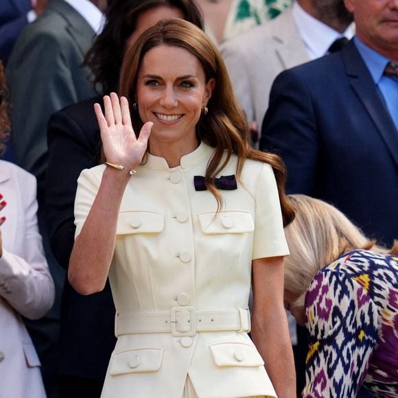 La princesse de Galles était à un match de l'Angleterre à la Coupe du monde de rugby féminin

La princesse de Galles dans la loge royale le treizième jour des championnats de Wimbledon 2025 au All England Lawn Tennis and Croquet Club, Londres, Royaume-Uni, le 12 juillet 2025. Photo by John Walton/PA Wire/ABACAPRESS.COM
