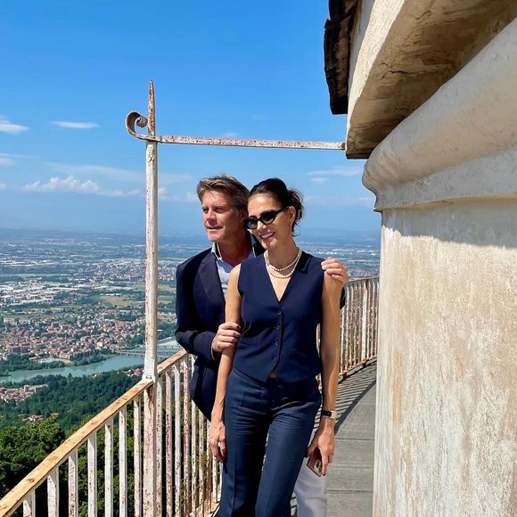 Emmanuel Philibert de Savoie et sa compagne Adriana Abascal à Turin en Italie. @Instagram