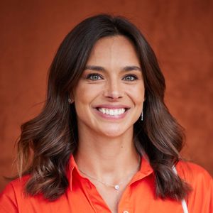 Marine Lorphelin au village lors des Internationaux de France de tennis de Roland Garros 2023, à Paris, France, le 9 juin 2023. © Jacovides-Moreau/Bestimage