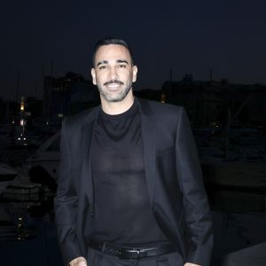 Exclusif - Adil Rami en backstage de l'émission "C à vous" lors du 78ème Festival International du Film de Cannes le 23 mai 2025. © Jack Tribeca / Bestimage