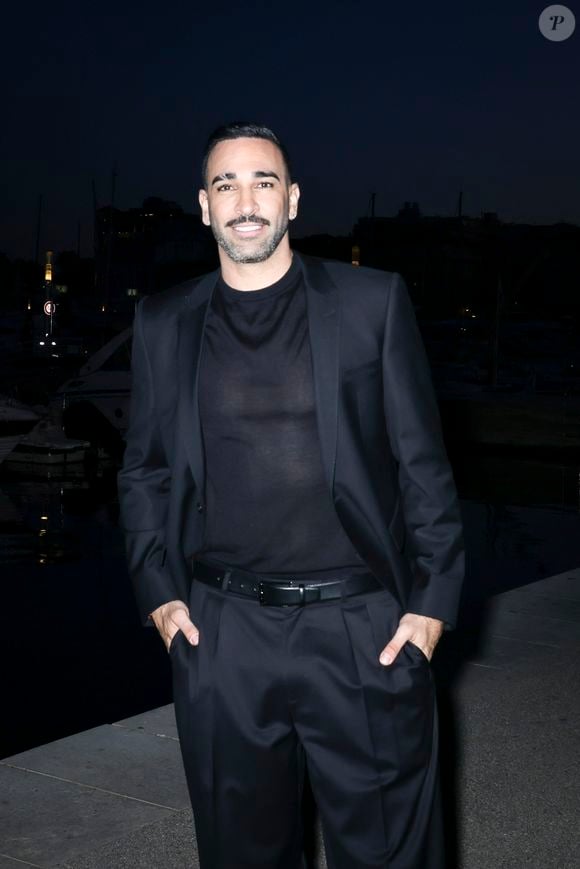Exclusif - Adil Rami en backstage de l'émission "C à vous" lors du 78ème Festival International du Film de Cannes le 23 mai 2025. © Jack Tribeca / Bestimage