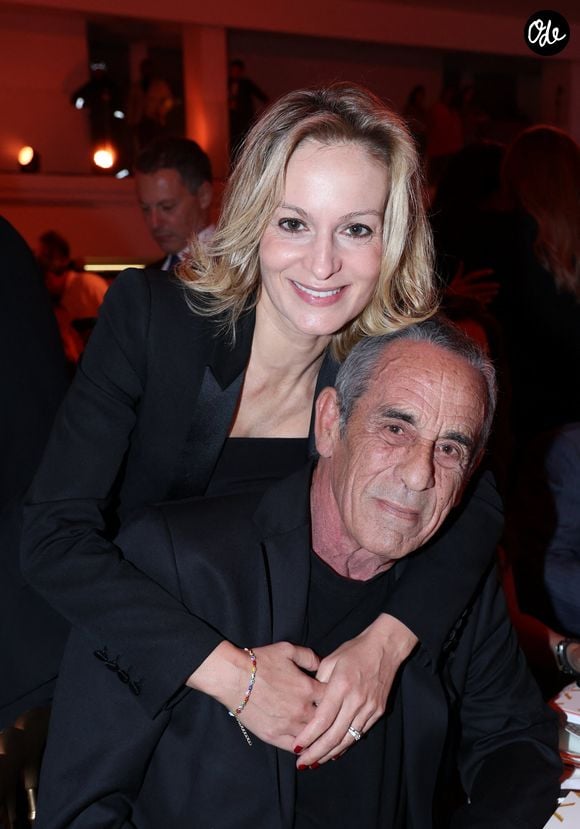 Audrey Crespo-Mara et Thierry Ardisson à la soirée de gala "Heroes for Imagine" à Paris le 23 septembre 2024.

© Dominique Jacovides / Bestimage