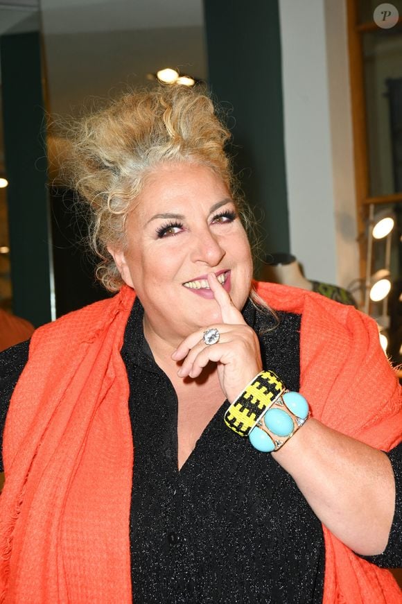 Exclusif - Marianne James - Vernissage de l'exposition de la collection "(Re) Born" de Nathalie Garçon et Emile Garçon dans la boutique de la Galerie Vivienne à Paris. Le 17 septembre 2021
© Coadic Guirec / Bestimage