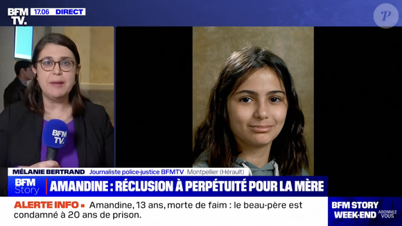BFMTV, Affaire Amandine 26 janvier 2025