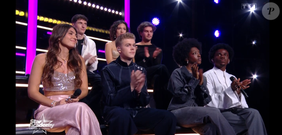 Ema lors du prime de la "Star Academy" du 14 novembre 2025 sur TF1.