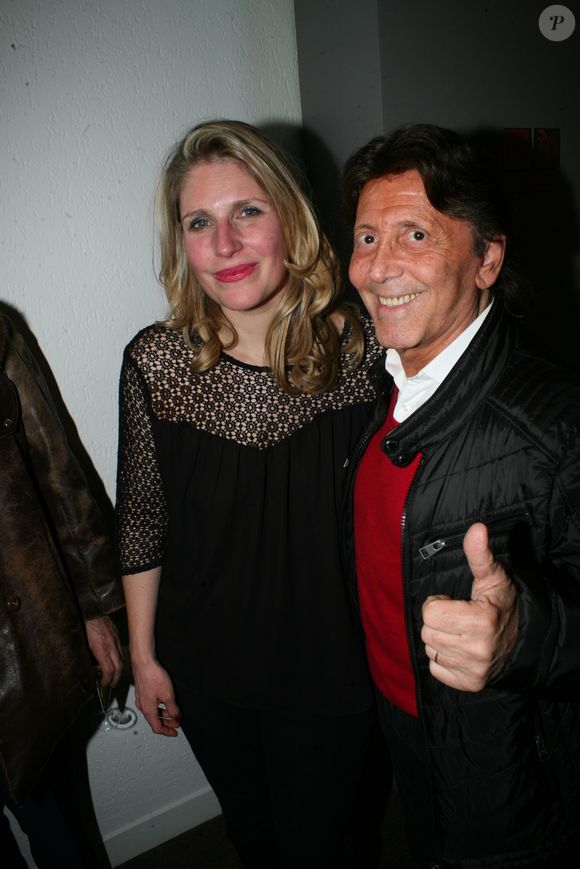 Exclusif - Yona Brant et Pierre Charby - 68e anniversaire de Zvi Brant, frère du chanteur Mike Brant, lors de la comédie musicale "Hit Parade" au palais des Congrès à Paris le 14 janvier 2017. JLPPA / Bestimage