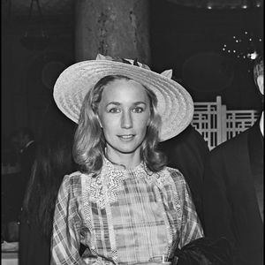 Brigitte Fossey lors d' une soiree au festival de Cannes en 1977. ©Angeli-Rindoff/Bestimage.