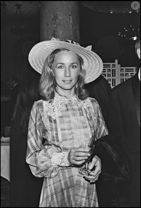 Brigitte Fossey lors d' une soiree au festival de Cannes en 1977. ©Angeli-Rindoff/Bestimage.
