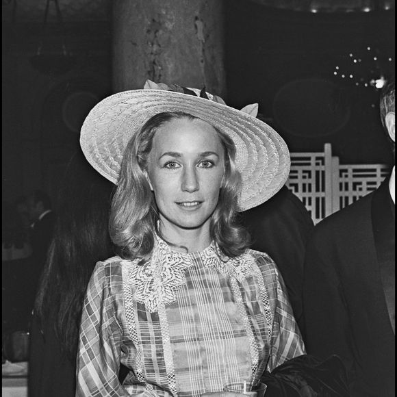 Brigitte Fossey lors d' une soiree au festival de Cannes en 1977. ©Angeli-Rindoff/Bestimage.