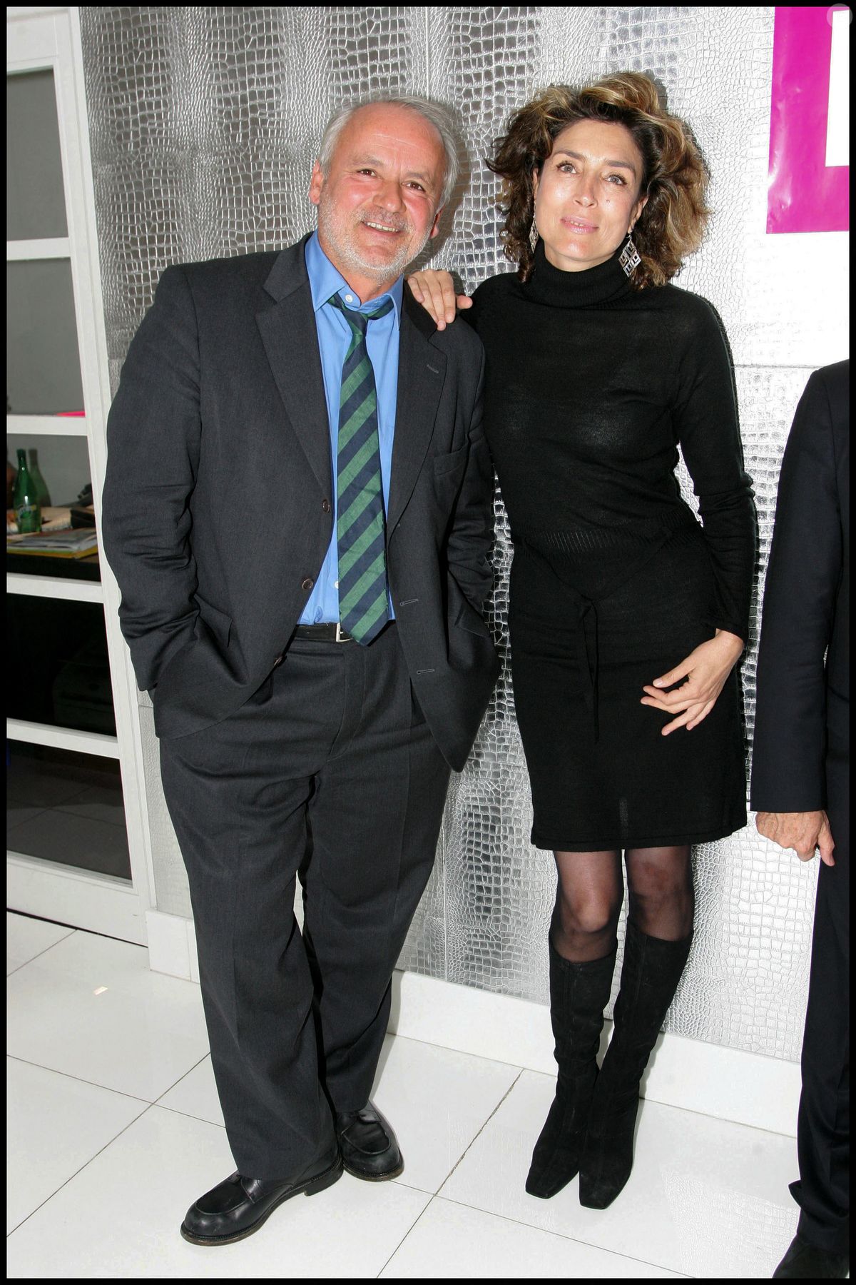 Photo : Marie-Ange Nardi et Jérome Bonaldi au lancement de la cahîne ...