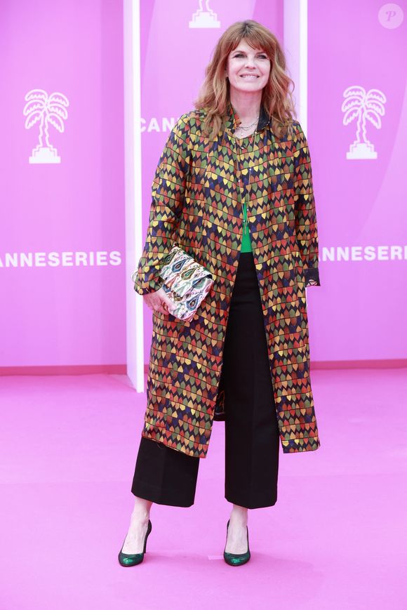 Gwendoline Hamon de la série "Rien ne t'efface". La 8ème édition du festival CANNESERIES à Cannes dimanche 27 avril 2025. © Christophe Aubert via Bestimage