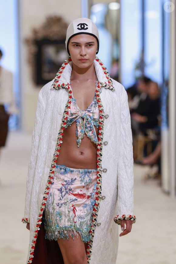 Défilé Chanel "Collection Croisière 2026-2027 (Chanel Cruise)" au Casino municipal de Biarritz, France, le 28 avril 2026. 

© Olivier Borde/Bestimage