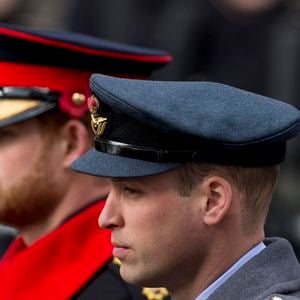 Il s'agit de Rosie Roche, la petite-fille de l'oncle de Lady Diana. 

Le prince William et le prince Harry participent à la cérémonie du Remembrance Sunday à Londres, Royaume Uni, le 12 novembre 2017.

Phtoo : Agence / Bestimage