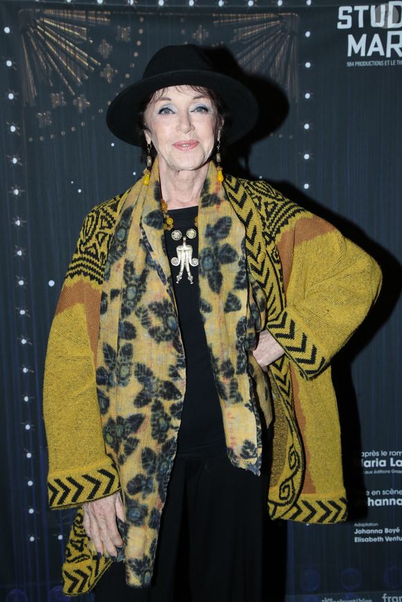 Exclusif - Anny Duperey - Générale de la pièce "Les gens de Bilbao naissent où ils veulent" au théâtre Marigny à Paris le 19 Novembre 2024. © Bertrand Rindoff / Bestimage