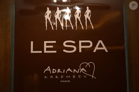 Adriana Karembeu lors de la soirée d'inauguration de son dernier spa à Casablanca le 7 octobre 2012.© JEAN BLANC / BESTIMAGE