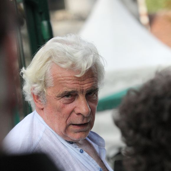 Jacques Weber participe à la 20e édition de la séance de dédicaces de Foret Des Livres à Chanceaux-Pres-Loches, près de Tours, en France, le 30 août 2015. Photo par Pascal Avenet/ABACAPRESS.COM