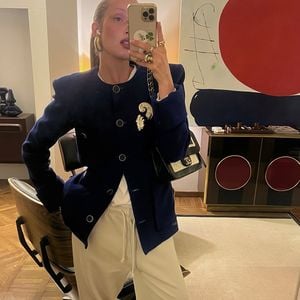 Emma Rotenberg, créatrice de mode et fille de Stéphane Rotenberg.
