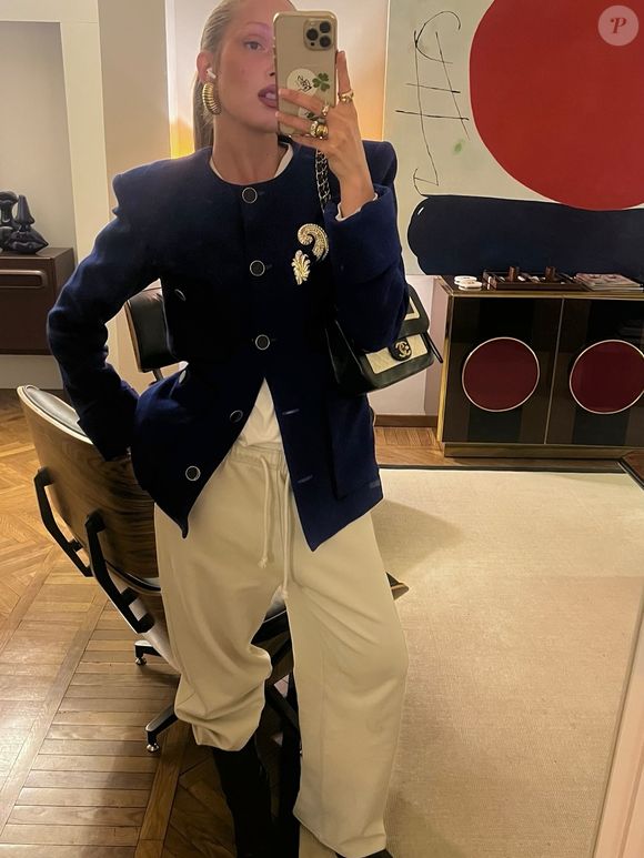 Emma Rotenberg, créatrice de mode et fille de Stéphane Rotenberg.