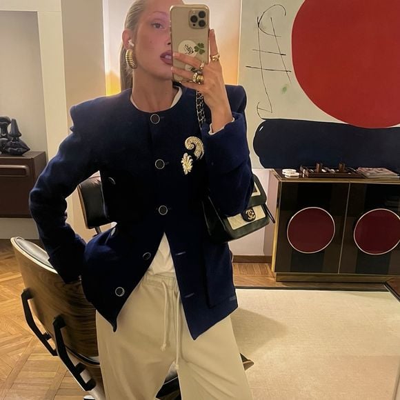 Emma Rotenberg, créatrice de mode et fille de Stéphane Rotenberg.