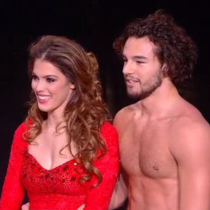 Iris Mittenaere sur le parquet de DALS 9, le 24 novembre 2018