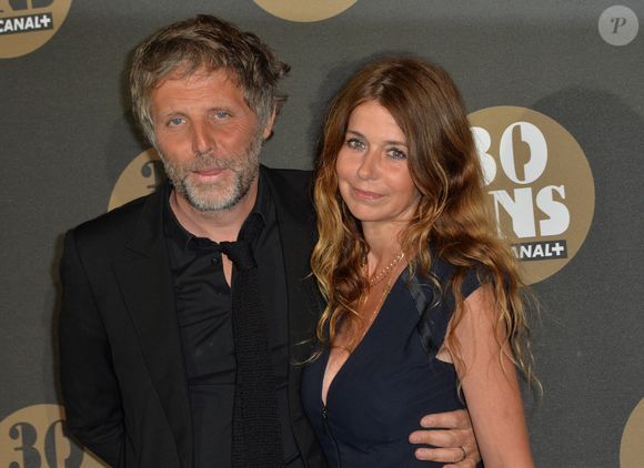 Stéphane Guillon et sa femme Muriel - Soirée des 30 ans de Canal + au Palais de Tokyo à Paris.